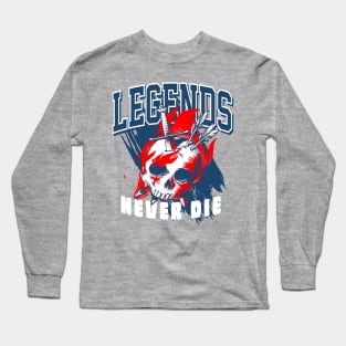 Legends are forever Valerian Blue Long Sleeve T-Shirt